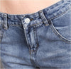 Female Casual Hole Denim Pants