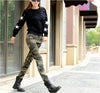 Camo Skinny Jeans Woman Camouflage