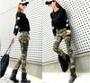 Camo Skinny Jeans Woman Camouflage