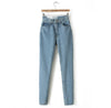 Europe Stars aa Washed Denim Boyfriend Mother Jeans