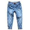 Cartoon Kids Jeans Trousers Girl