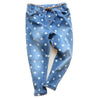 Cartoon Kids Jeans Trousers Girl