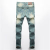 Designer Straight Hip Hop Jeans Men